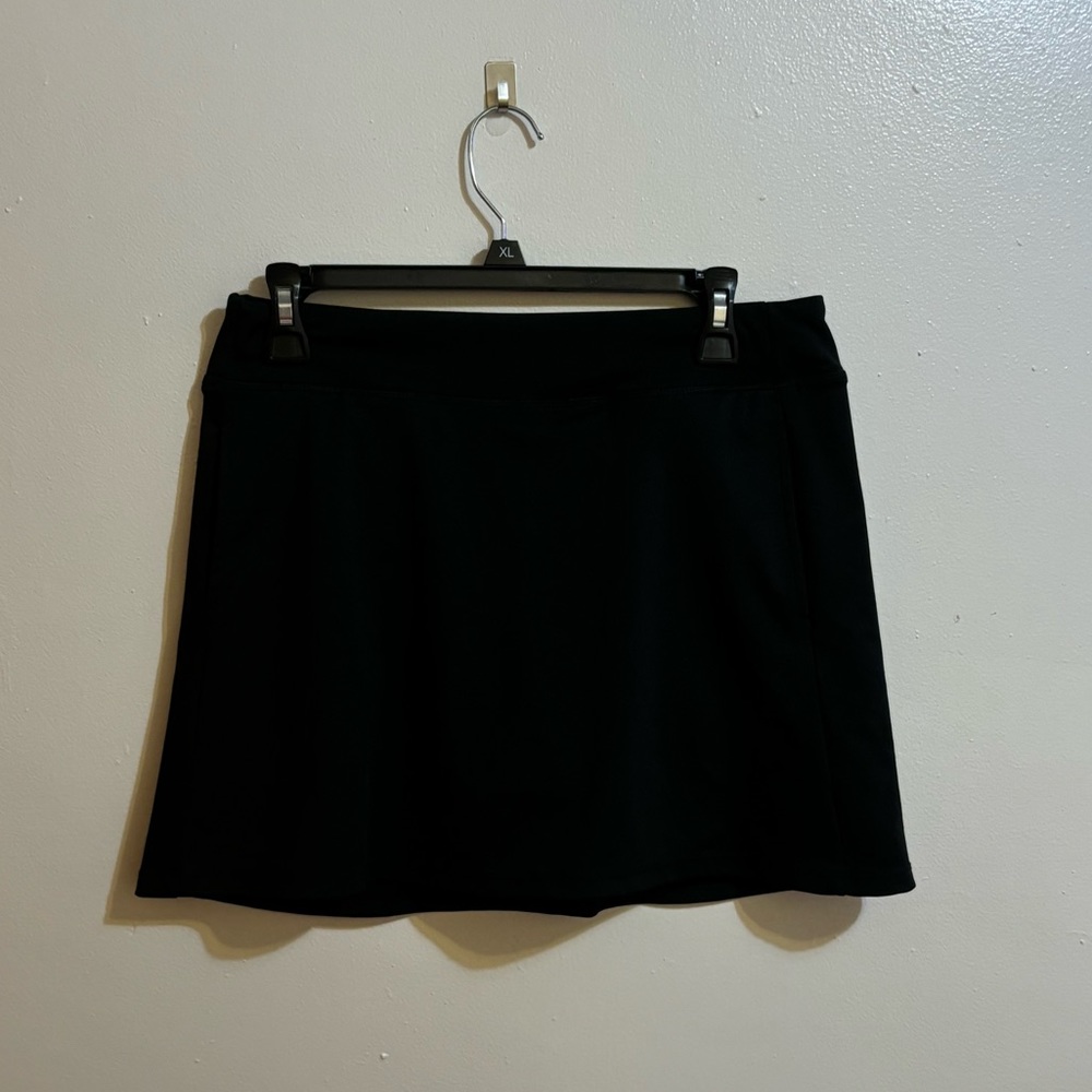 Absolutely Fit Black Skort